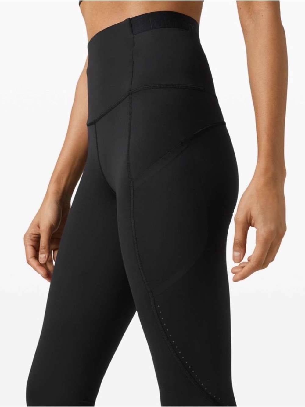 High-Waist Black Women's Leggings - Performance Tights